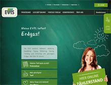 Tablet Screenshot of evis.de