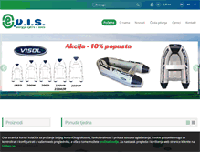 Tablet Screenshot of evis.hr